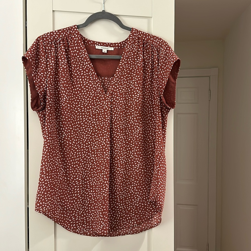 V neck blouse